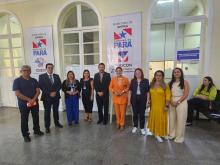 Servidores da Seju, da Defensoria Pública do Estado e da Universidade Federal do Pará participaram do evento 